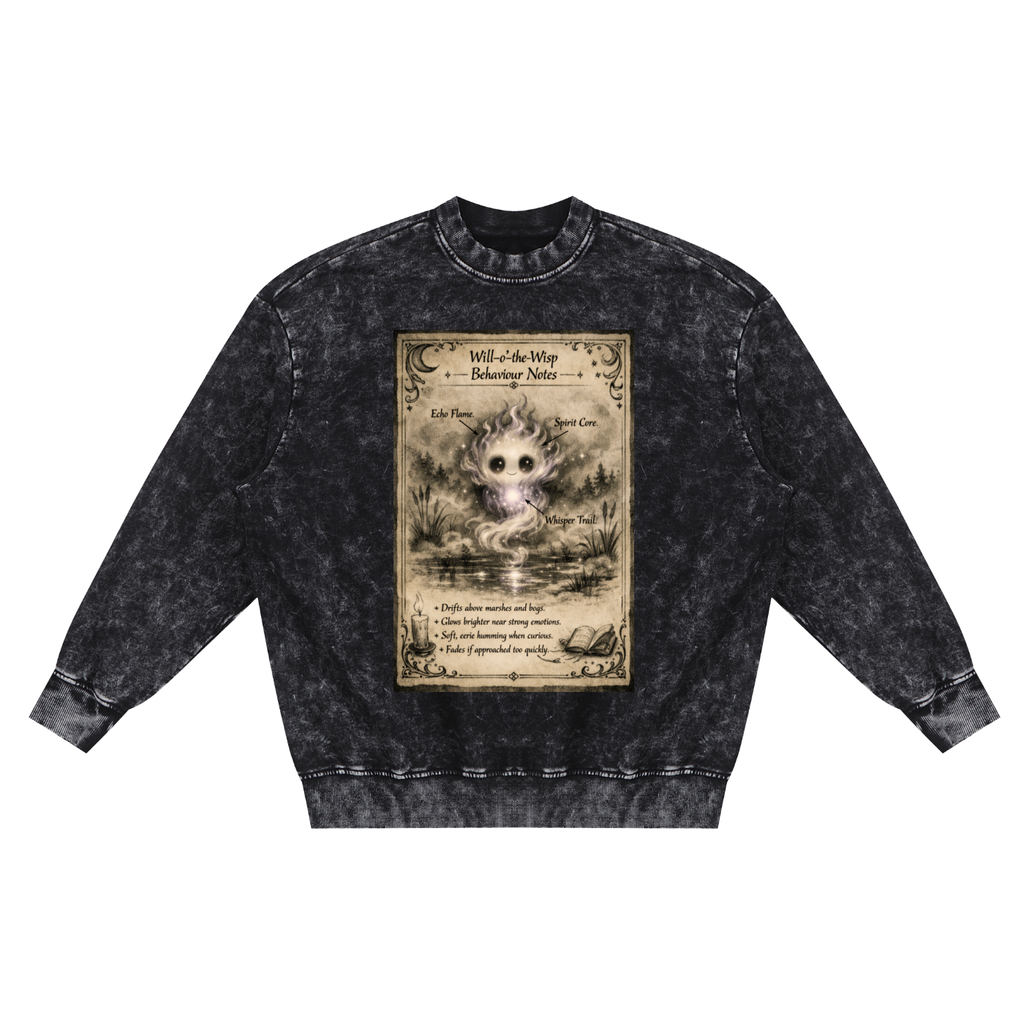 The Ghostwashed Frayed Sweatshirt