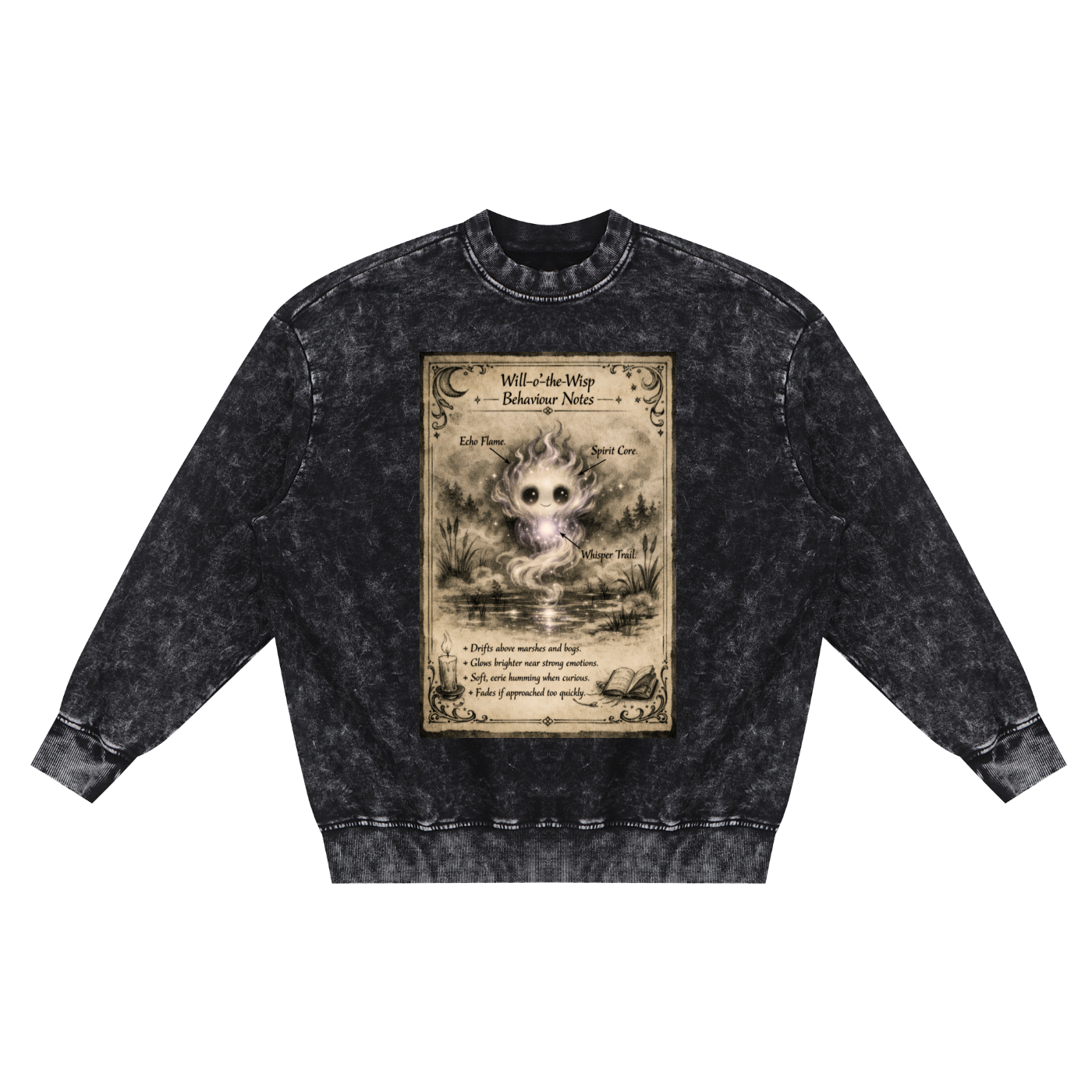 The Ghostwashed Frayed Sweatshirt