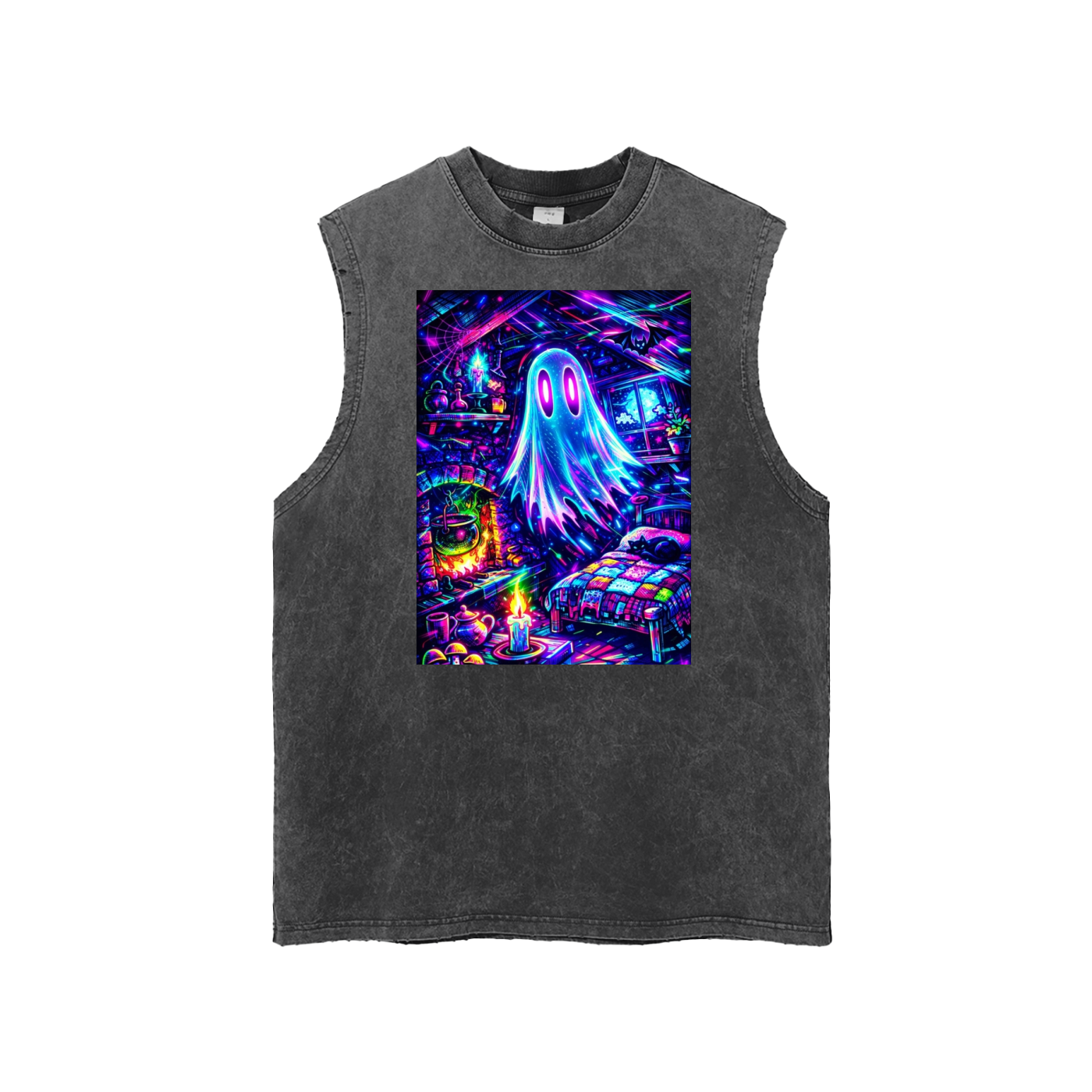 The Wraith-Washed Frayed Tank