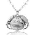 Angel Wings Memory Locket Necklace – Expandable Photo Pendant
