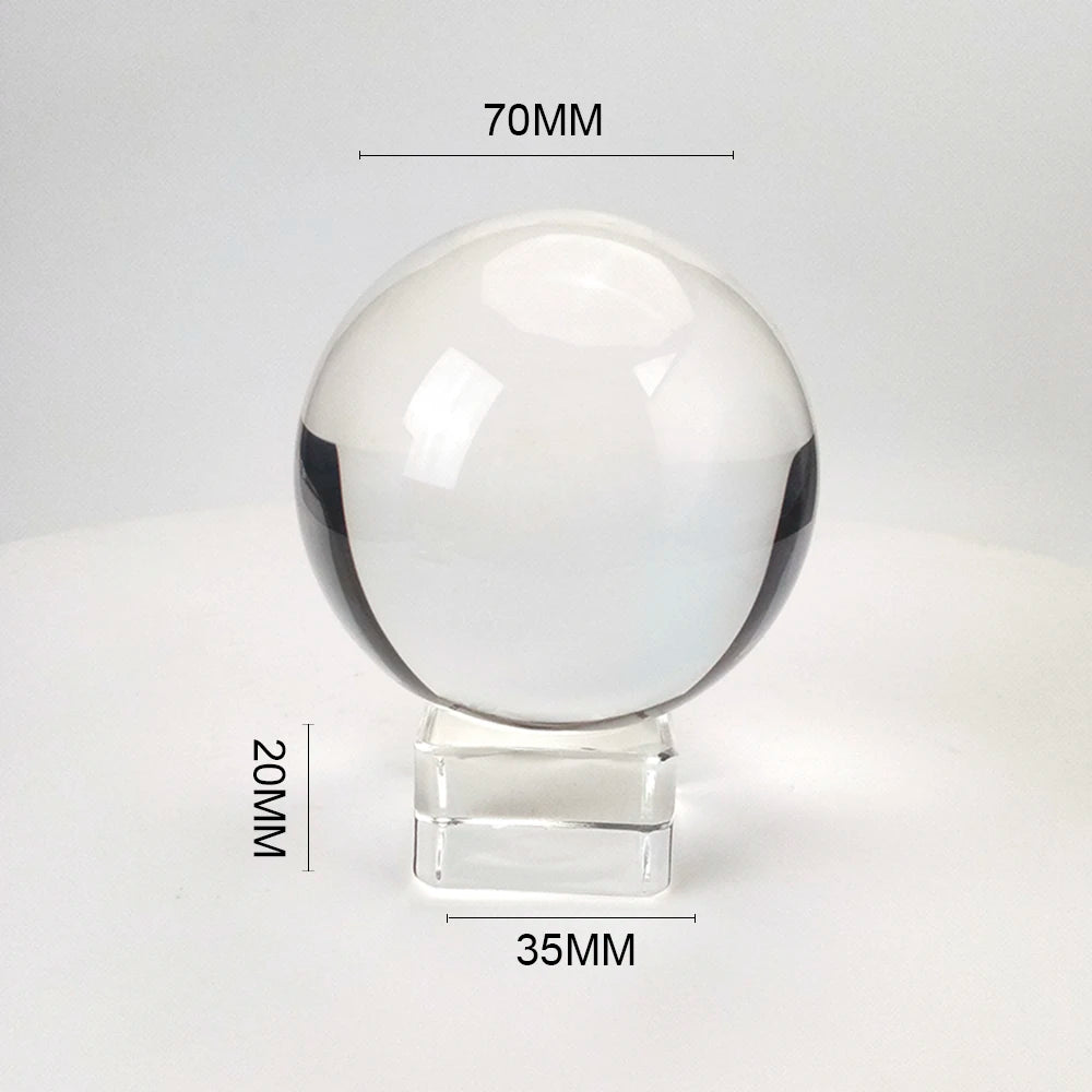 The Scrying Crystal Ball & Stand