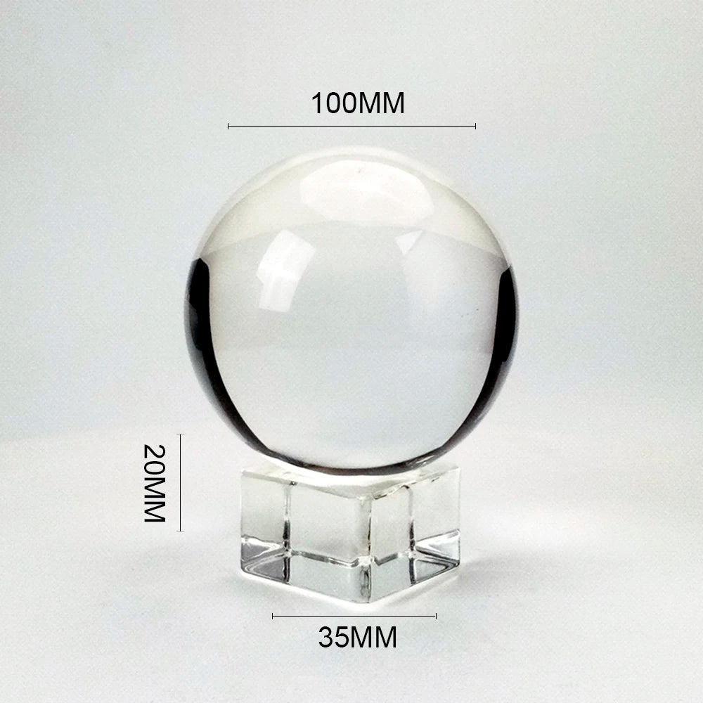 The Scrying Crystal Ball & Stand