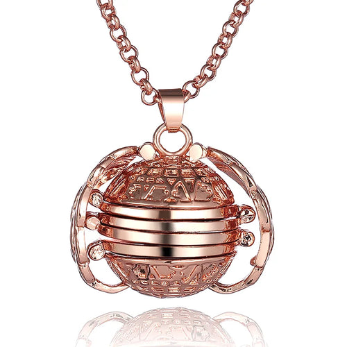 Angel Wings Memory Locket Necklace – Expandable Photo Pendant