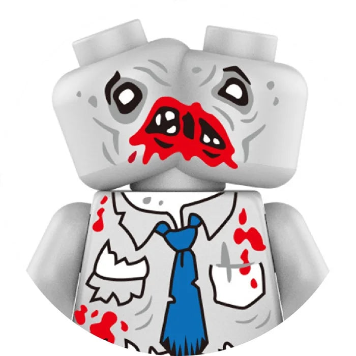 Spooky Horror Minifigure Pack – Witch, Vampire, Zombie, Demon & More