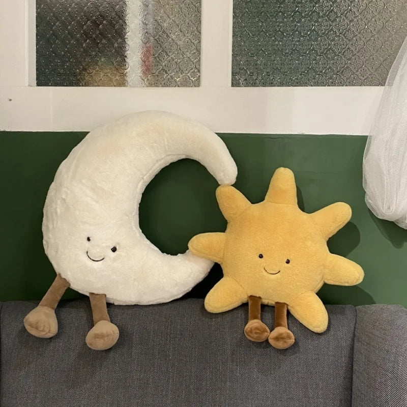 The Moon & Sun Plushie Duo