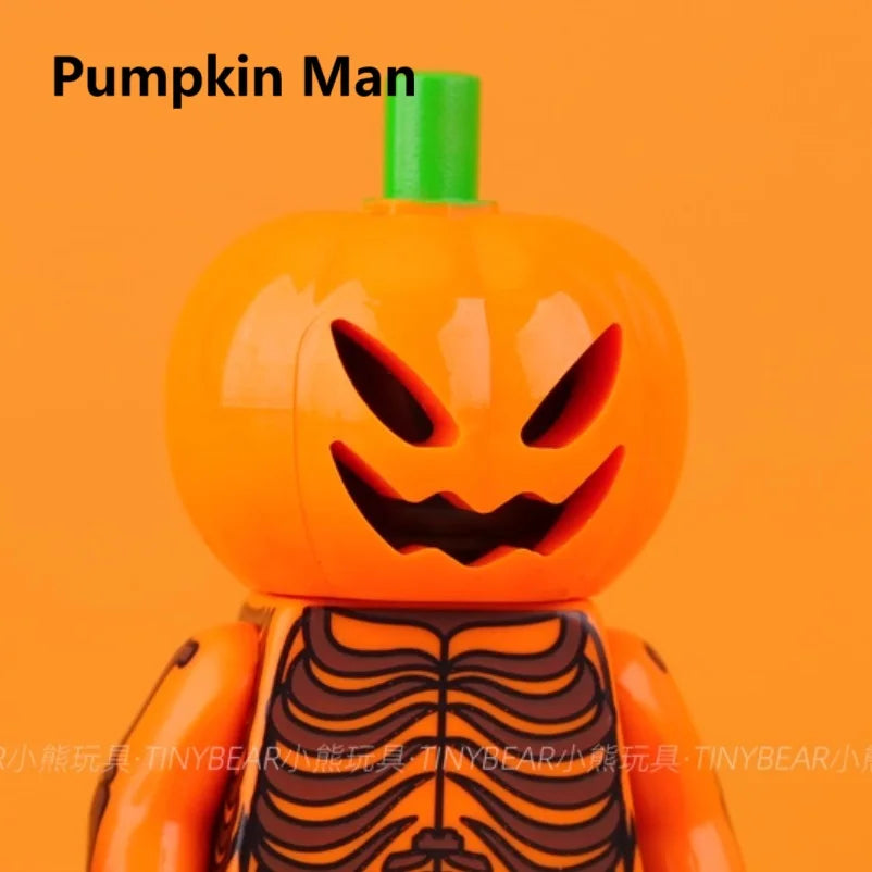 Spooky Horror Minifigure Pack – Witch, Vampire, Zombie, Demon & More