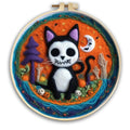 The Midnight Cat Needle Felting Kit
