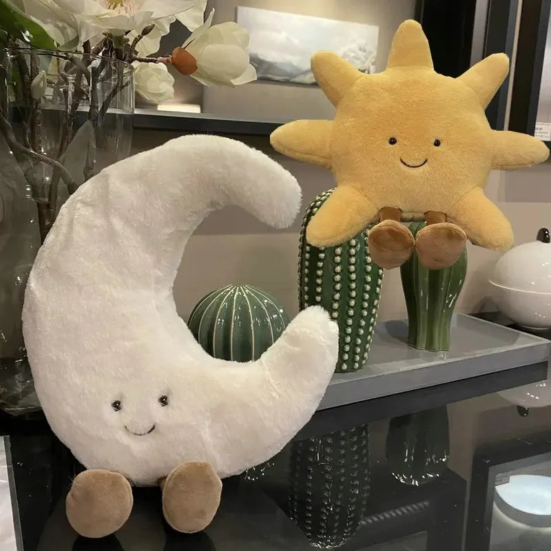 The Moon & Sun Plushie Duo