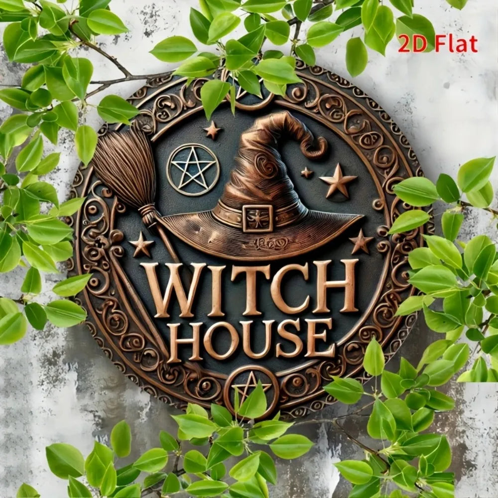 The Witch House Vintage Wall Sign