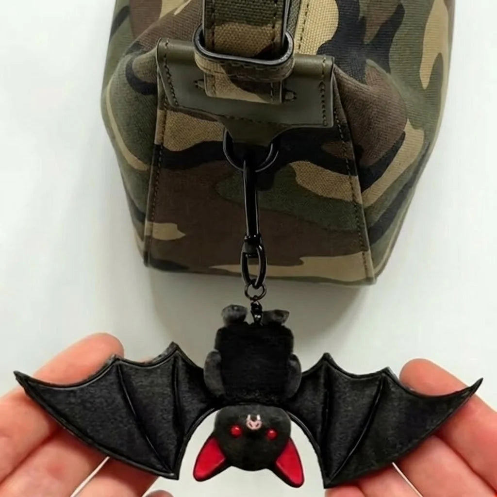 Flip the Bat Plush Keychain