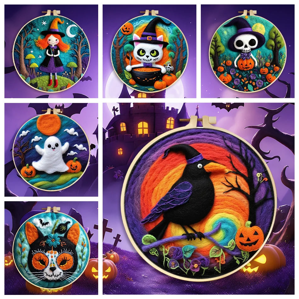 The Haunted Gallery Needle Felting Kit