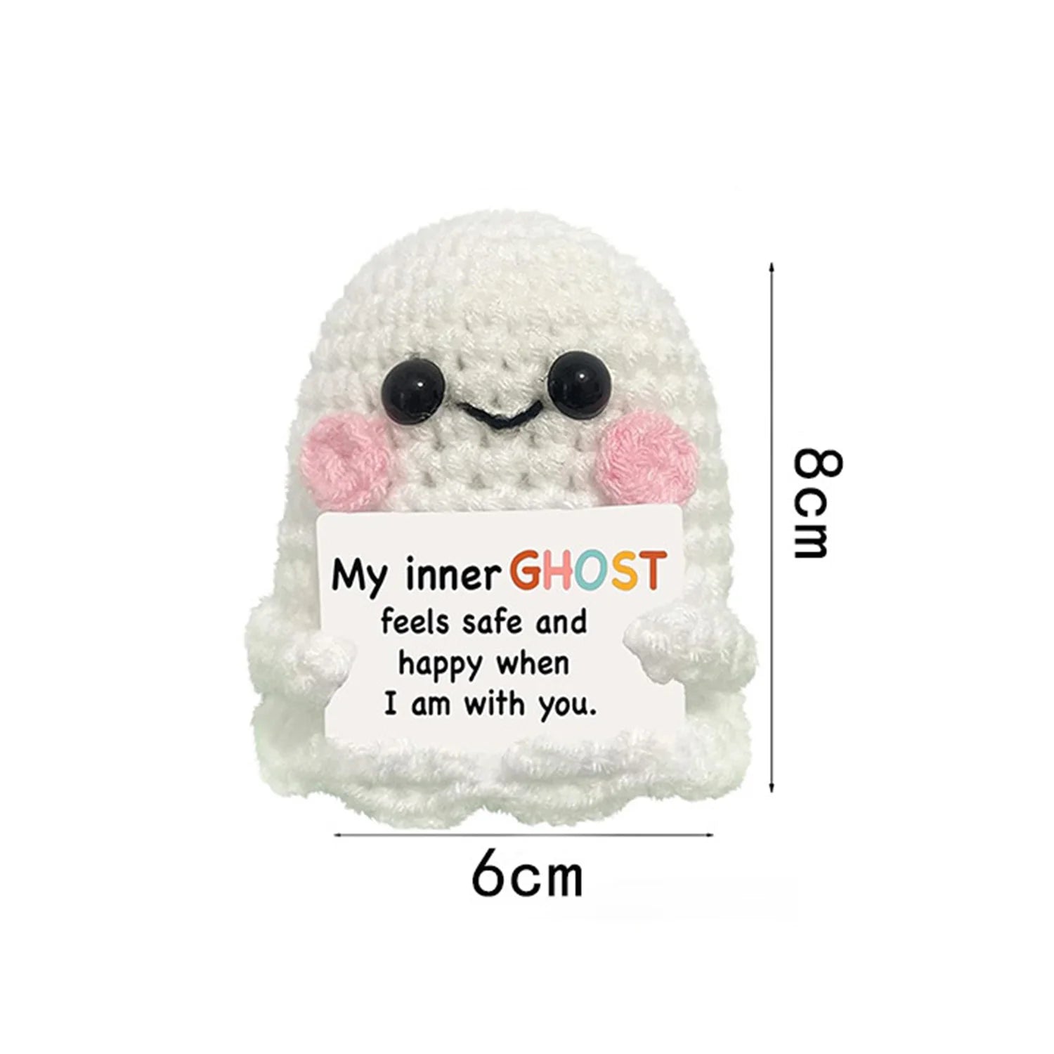 Cwtch Companions — Crochet Ghost & Bat Gift Set