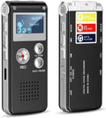 Compact Digital Voice Recorder (8–32GB) with MP3 & USB – Paranormal Field Tool
