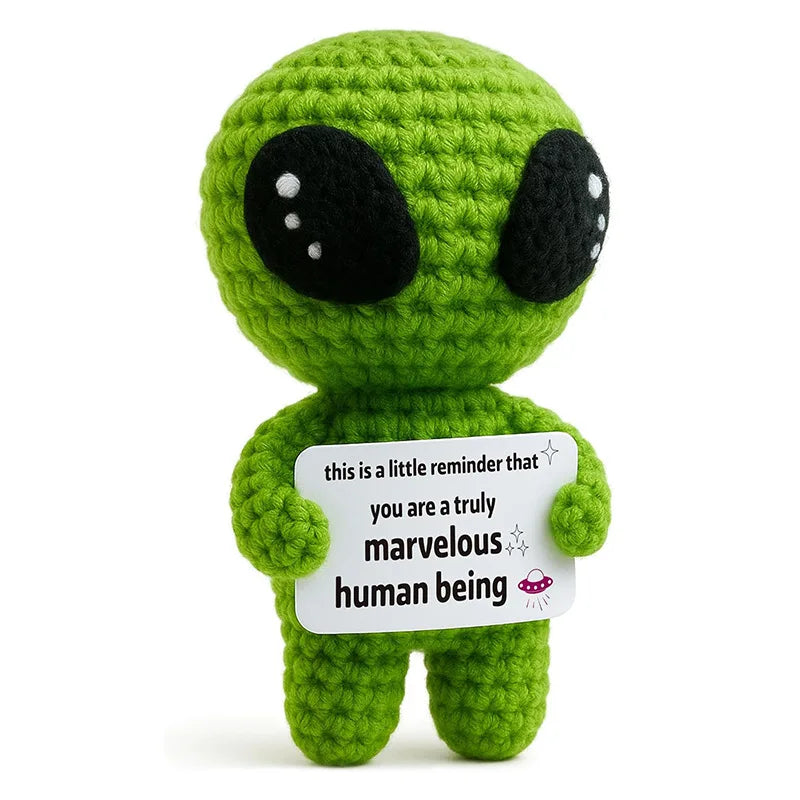 Cosmo the Positive Alien — Gift Doll & Card