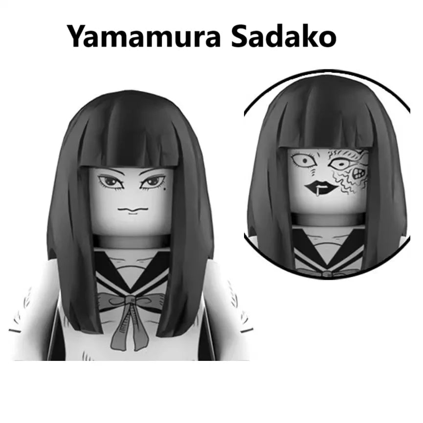 Spooky Horror Minifigure Pack – Witch, Vampire, Zombie, Demon & More