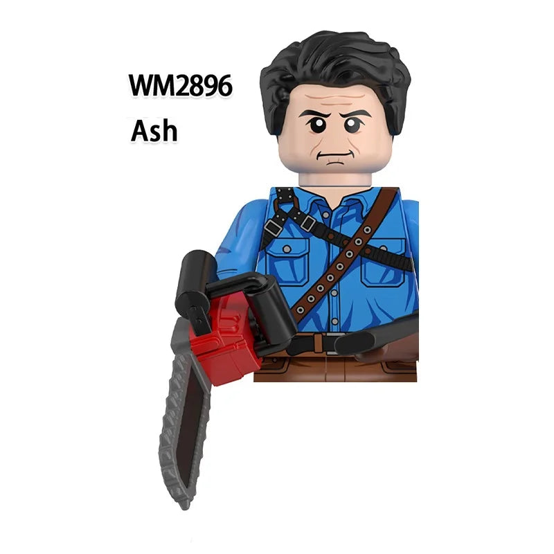Spooky Horror Minifigure Pack – Witch, Vampire, Zombie, Demon & More