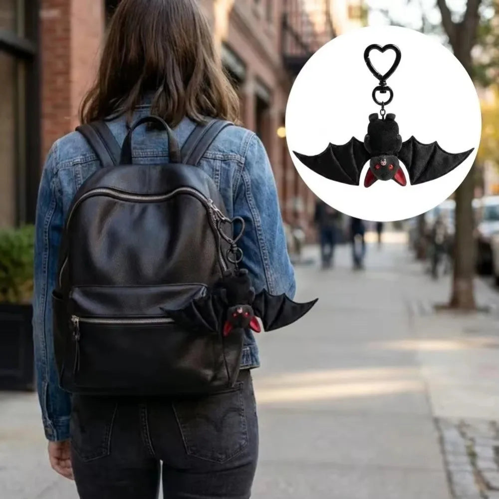 Flip the Bat Plush Keychain
