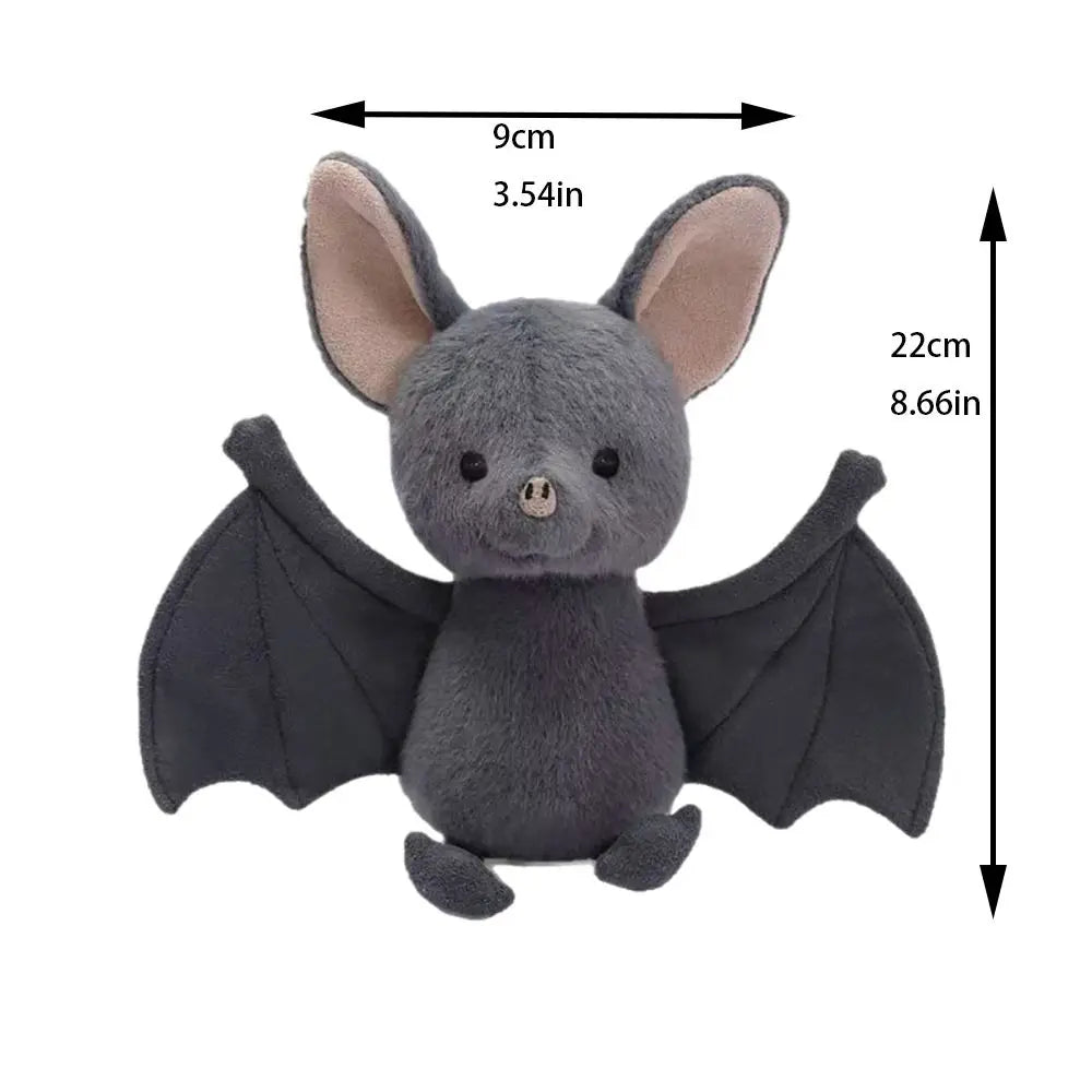 Bramble the Grey Bat Plushie