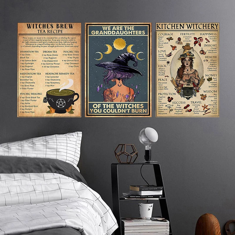 The Kitchen Witchery Wall Print