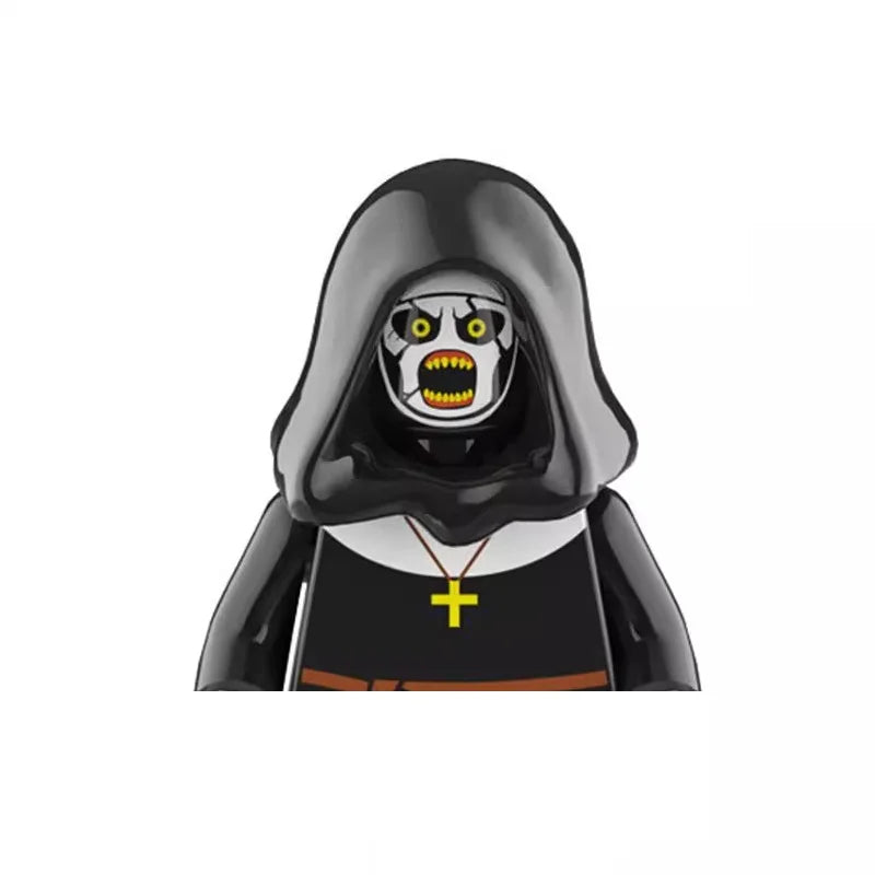 Spooky Horror Minifigure Pack – Witch, Vampire, Zombie, Demon & More