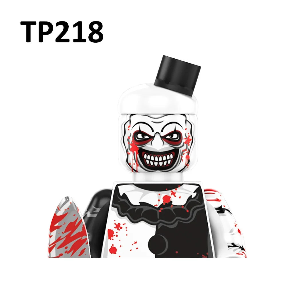 Spooky Horror Minifigure Pack – Witch, Vampire, Zombie, Demon & More