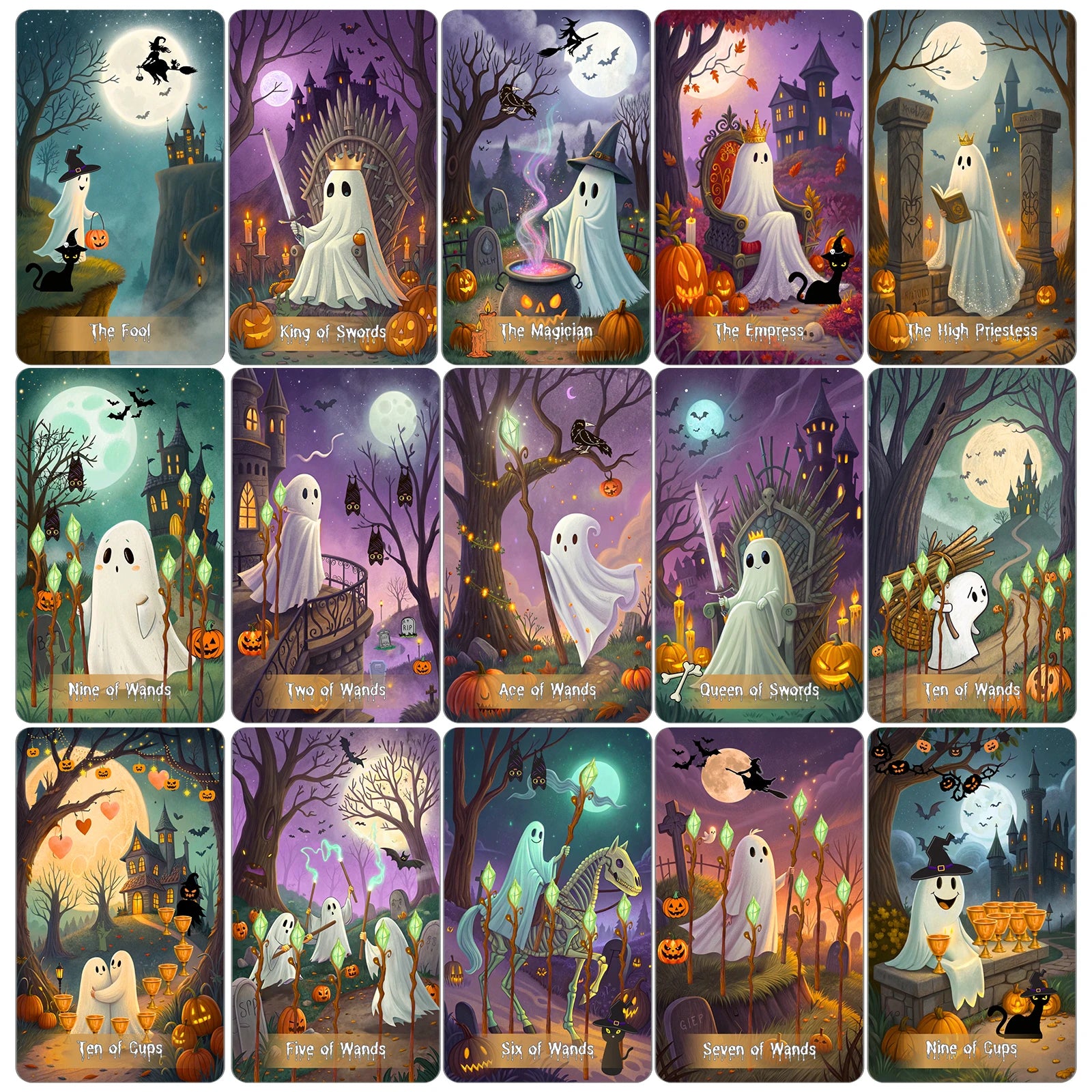 Spooky Cute Tarot Deck