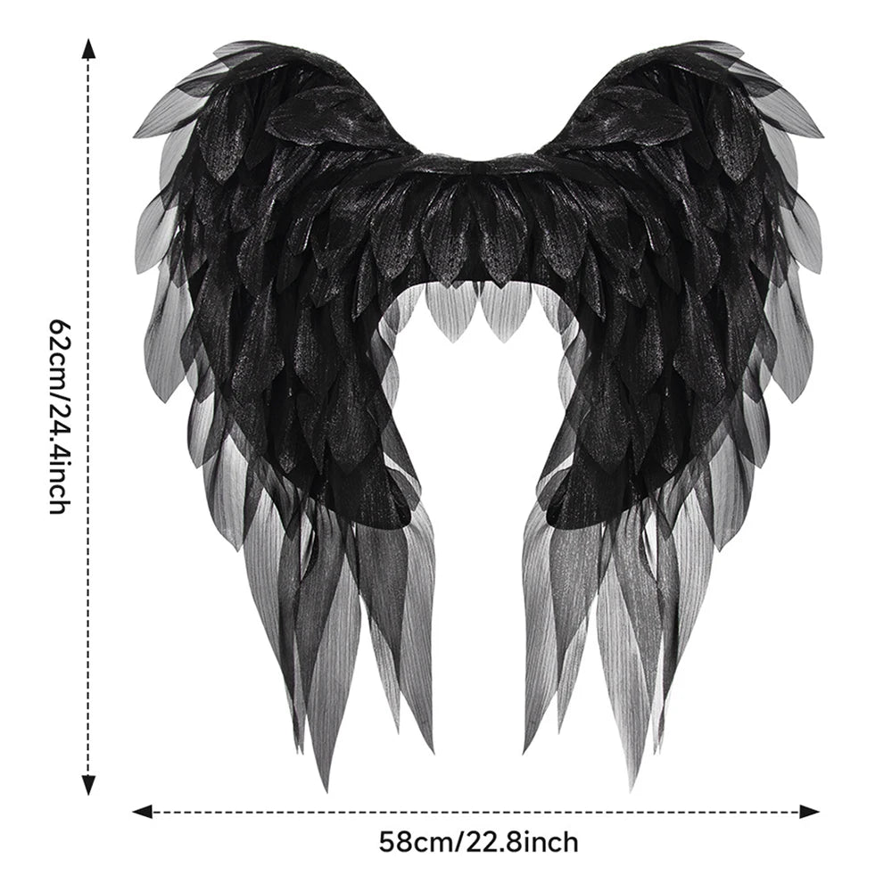 The Dark Angel Wings Costume Set