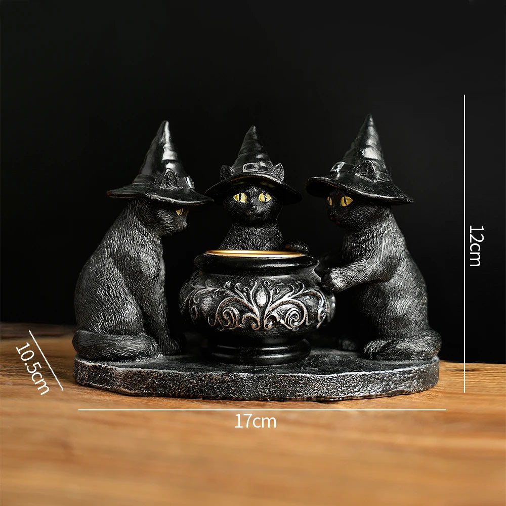 The Witch's Cauldron Candle Holder