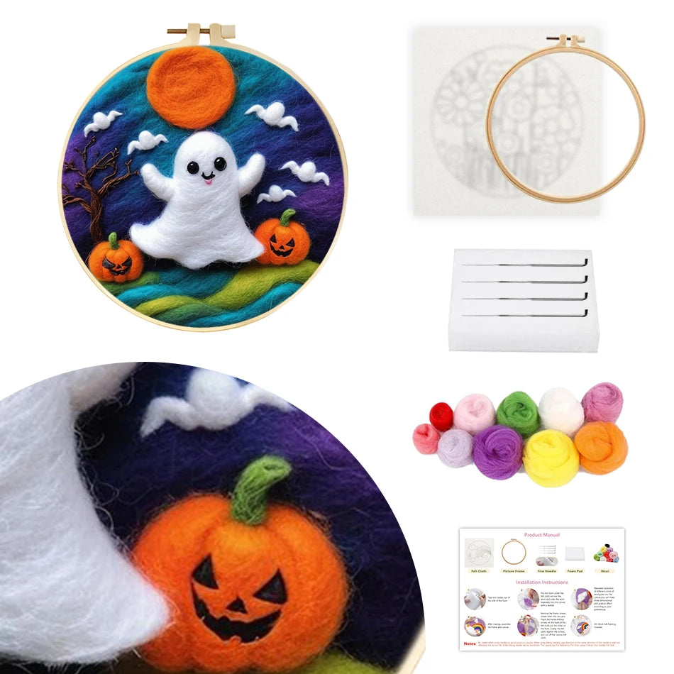 The Haunted Gallery Needle Felting Kit