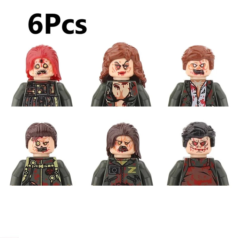 Spooky Horror Minifigure Pack – Witch, Vampire, Zombie, Demon & More