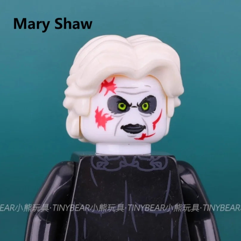 Spooky Horror Minifigure Pack – Witch, Vampire, Zombie, Demon & More