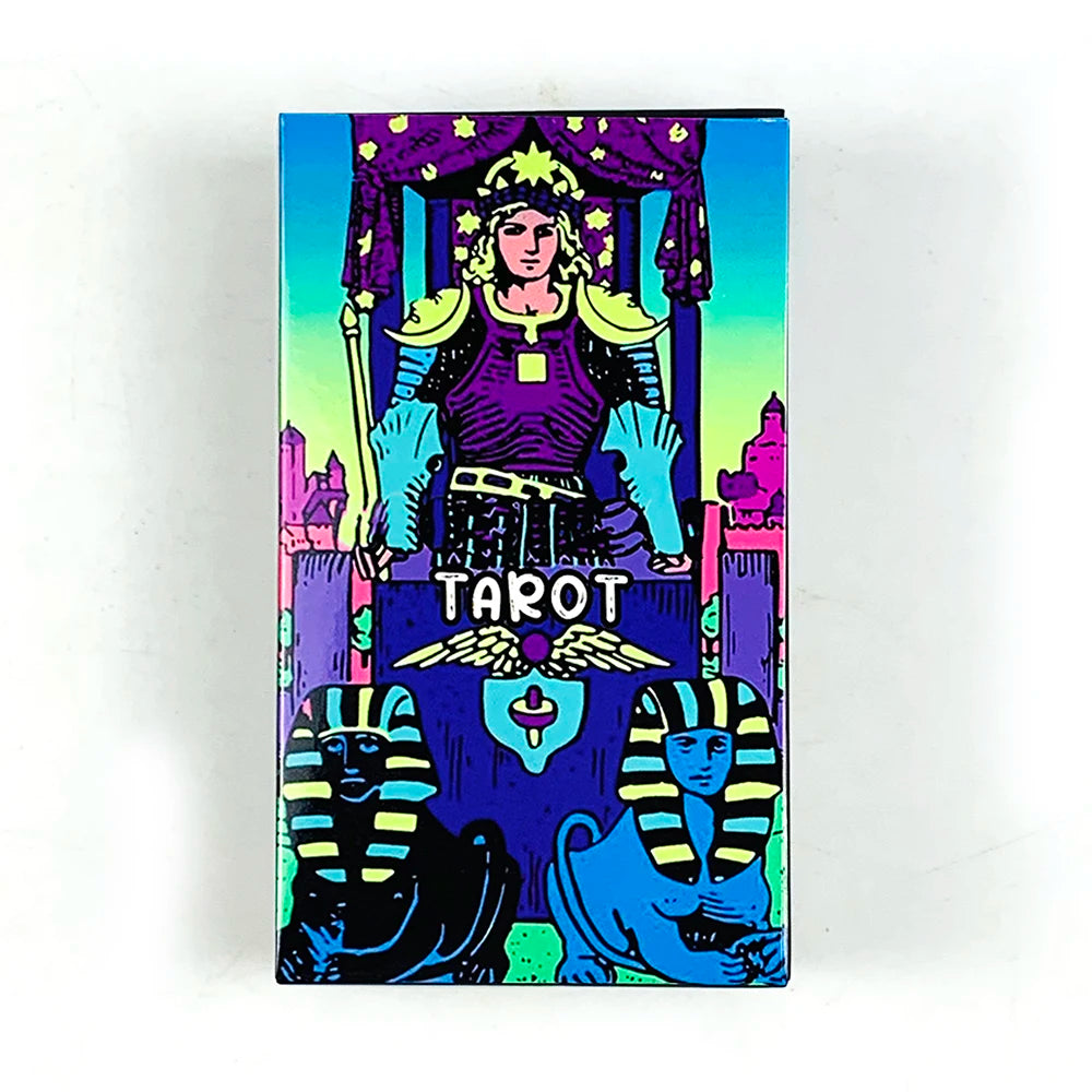 The Classic Neon Tarot Deck — 78 Cards