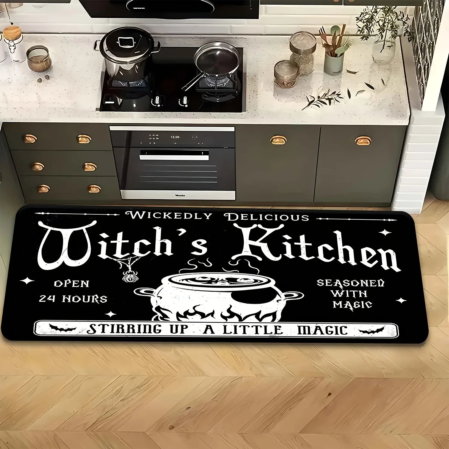 The Witch's Kitchen Floor Mat