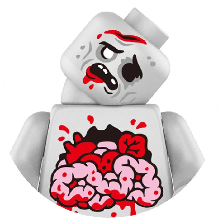 Spooky Horror Minifigure Pack – Witch, Vampire, Zombie, Demon & More