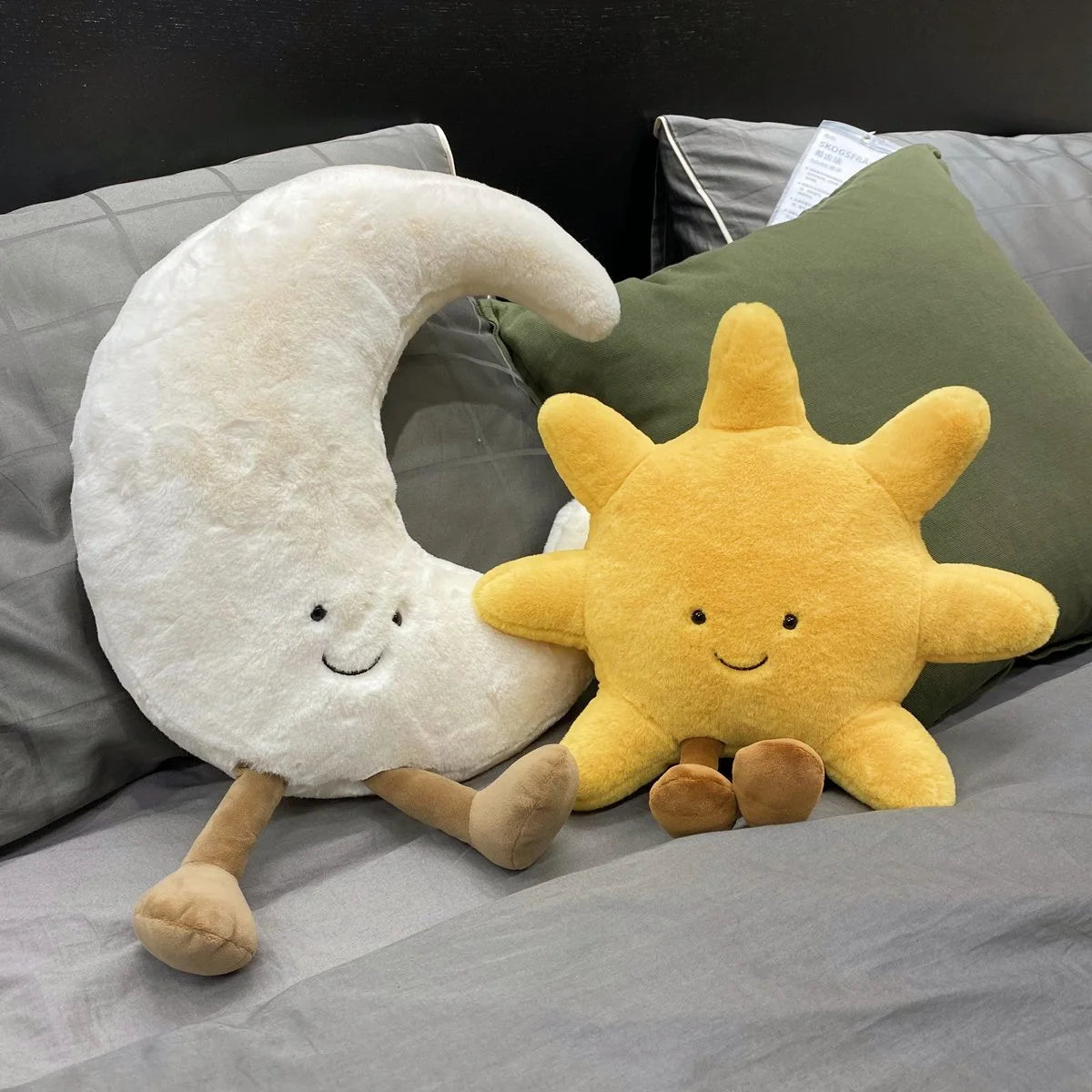 The Moon & Sun Plushie Duo