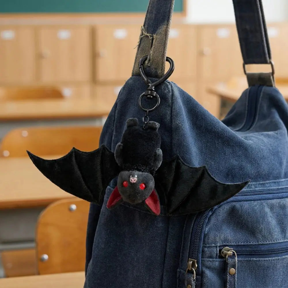 Flip the Bat Plush Keychain