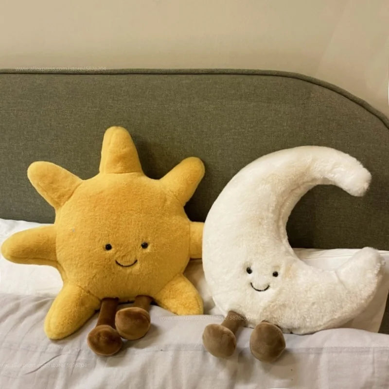 The Moon & Sun Plushie Duo