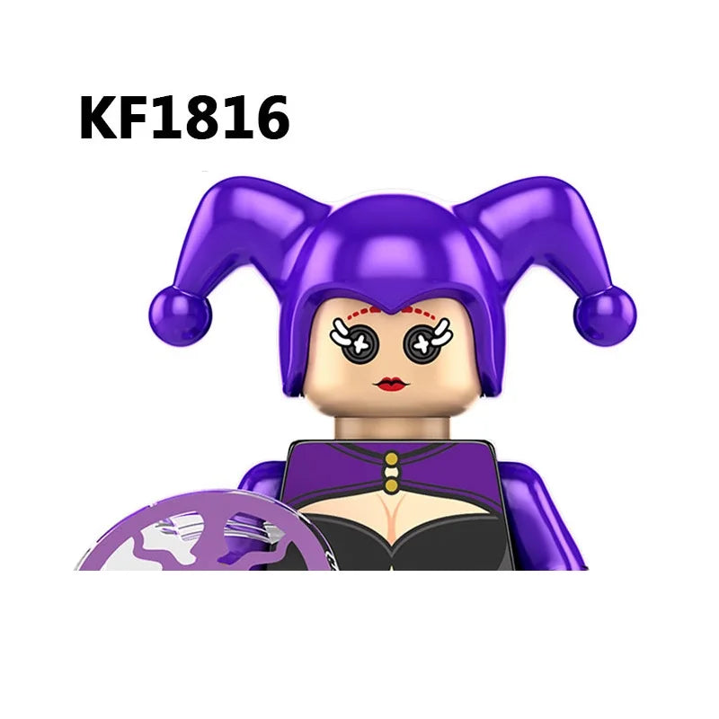 Spooky Horror Minifigure Pack – Witch, Vampire, Zombie, Demon & More