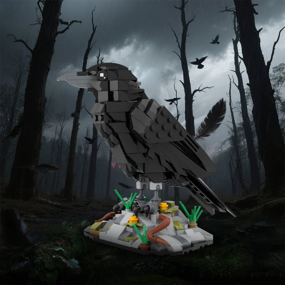 The Raven Sculpture Building Kit