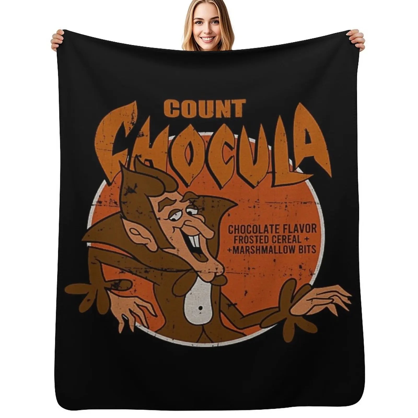 The Count Chocula Monster Blanket