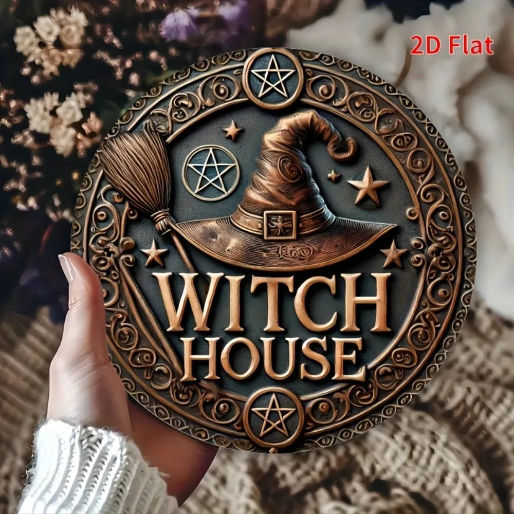 The Witch House Vintage Wall Sign