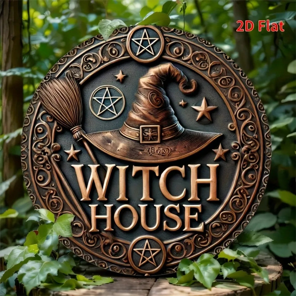 The Witch House Vintage Wall Sign