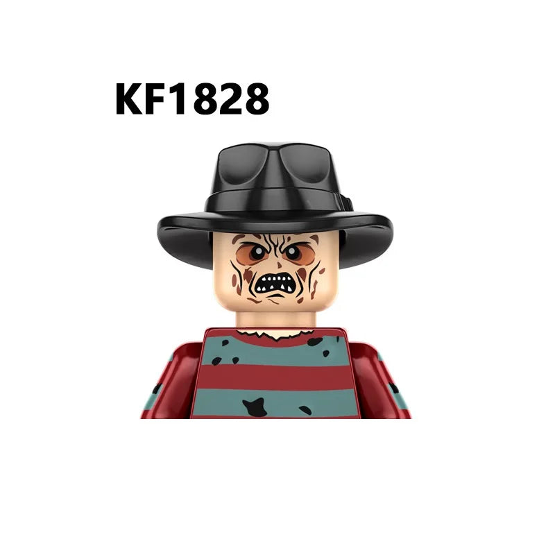 Spooky Horror Minifigure Pack – Witch, Vampire, Zombie, Demon & More