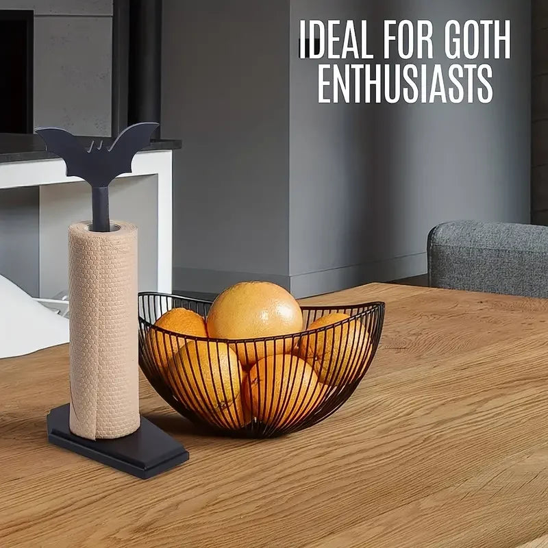 The Witchy Bat Kitchen Roll Stand
