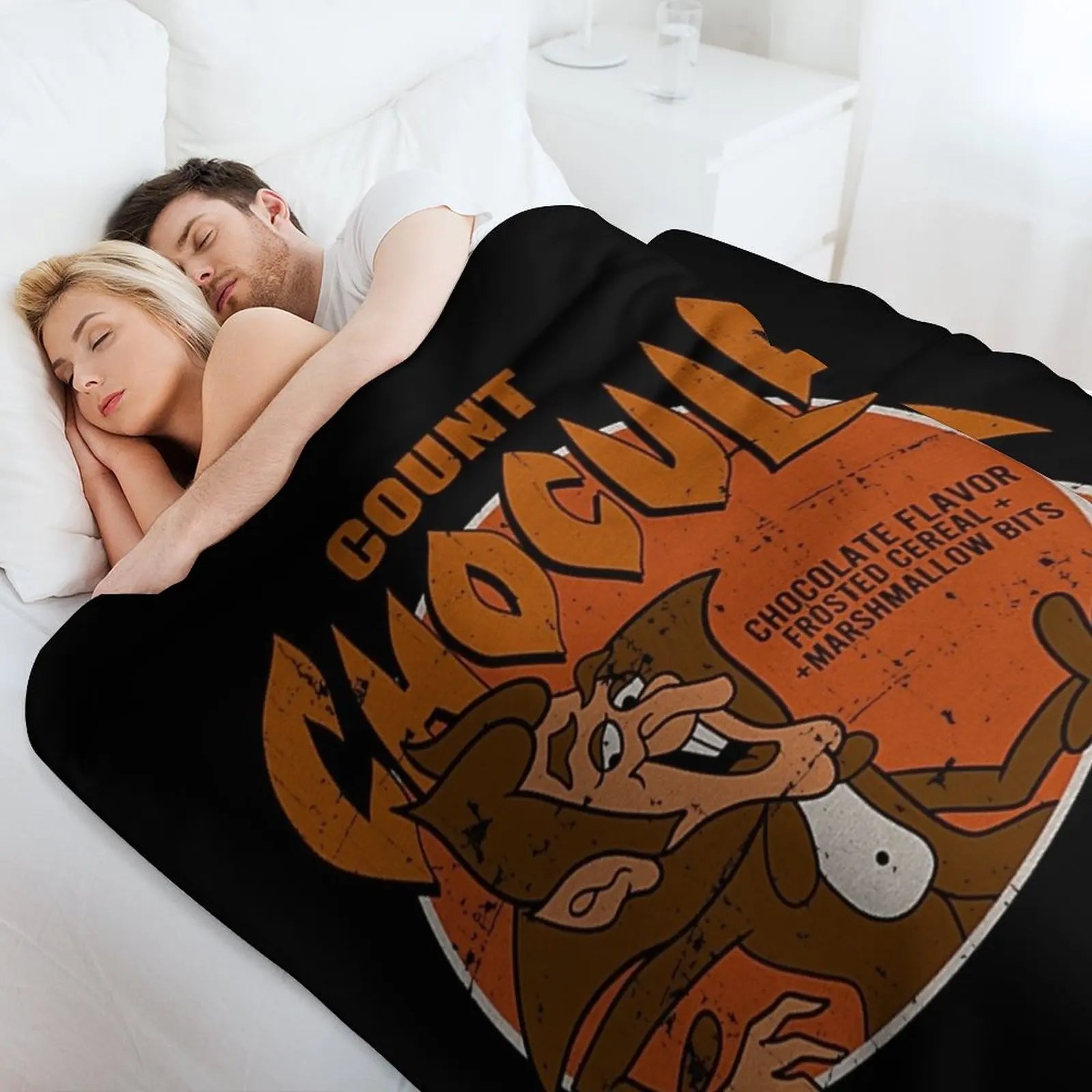 The Count Chocula Monster Blanket
