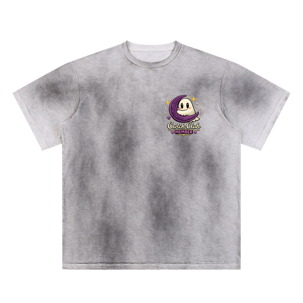 The Cursed Sun-Fade Painted Tee